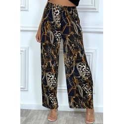 Pantalon palazzo marine insipi luxe - 3