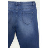 Jeans bleu grande taille très extensible - 3