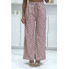 Pantalon palazzo moti D rose inspiration de marque 